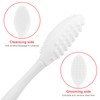 Lip Scrub Brush,Double-Sided Silicone Exfoliating Lip Brush Tool for Smoother