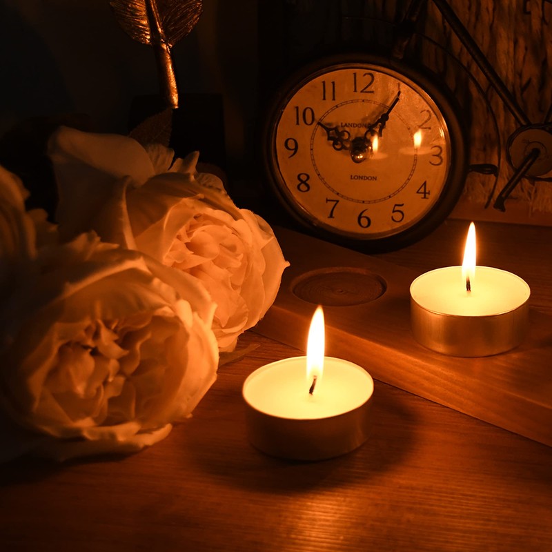 Mega Oversized Ivory Tealights (12pc/Box)