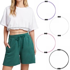 YXYDUM Tuck Band Adjustable Crop Band, Tuck Band Tool for Sweater,Elastic Band for Shirt,Transform The Way You Style Your Tops