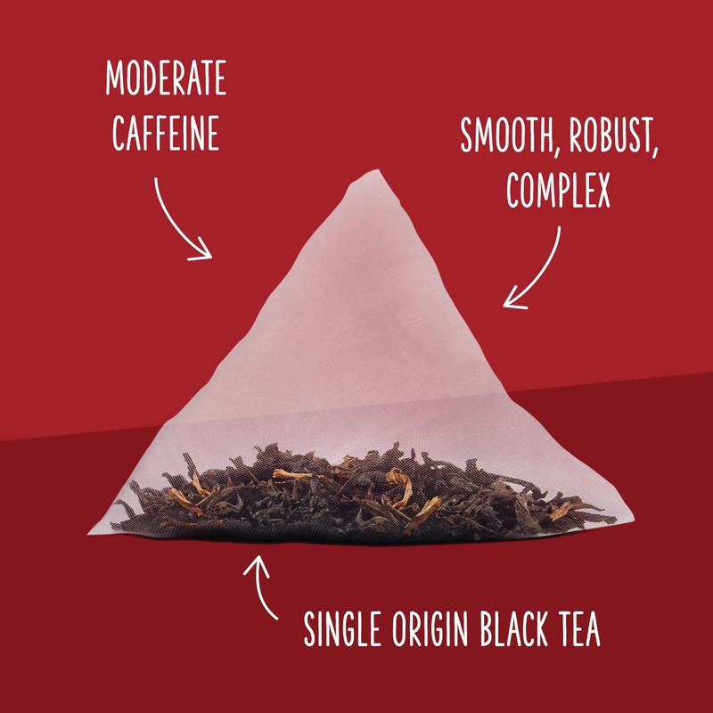 Two Leaves and a Bud Organic Assam Black Tea Bags,