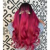 Crazy Color Vibrant Cyclamen Semi-Permanent Duo Hair Dye. Highly Pigmented