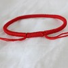 Red String Bracelet for Protection, Tibetan Buddhist Dorje Knot Lucky