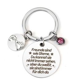 RGHSZ Key ring friend, best friend gifts, friendship gifts, sisters gifts, encouragement gifts, Keyfriend2