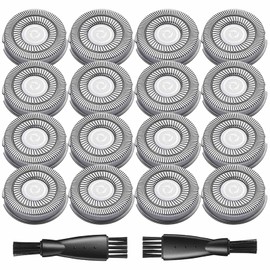 16PCS Pitbull Shaver Replacement Blade for Skull Shaver Replacement Heads, Skull Shaver Replacement Blades for Pitbull Gold Replacement Blades, Pitbull Skull Shaver Replacement Blade, Bald Man Gifts