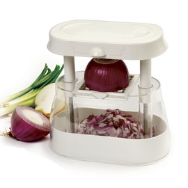 Norpro 846 Multi Chopper with 3 Interchangeable Blades, One Size, White