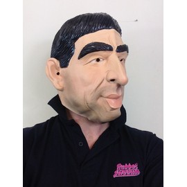 Rubber Johnnies ERIC CANTONA Latex Mask, French Footballer, Actor, Premier Costume, Fancy Dress Party
