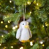 Felt Penguin Christmas Decoration - Felted Ornament - Wool Christmas