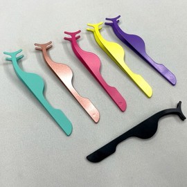 Wide-type eyelash clip tweezers / 와이드형 속눈썹 집게 트위저