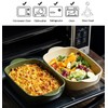 TUSIMI Ceramic Casserole Dish with Lid,33oz Covered Rectangular Baking Dish