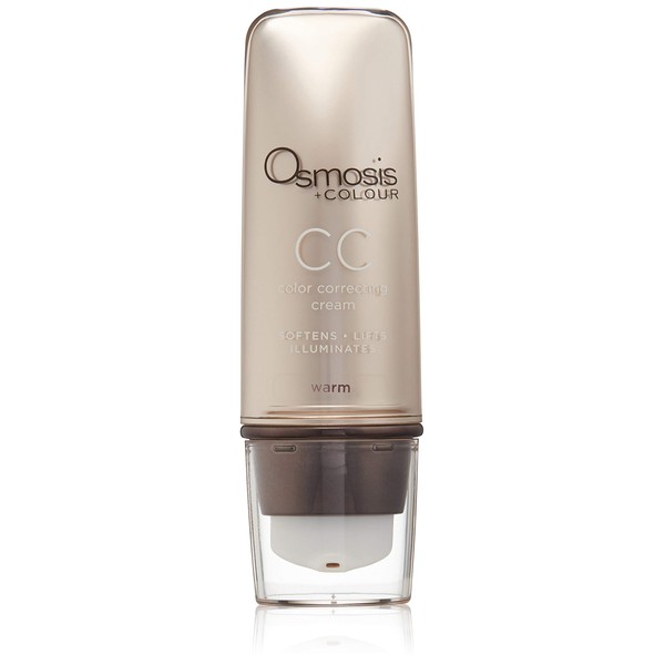 Osmosis Skincare CC Color Correcting Cream, Warm, 1.35 Fl. Oz.