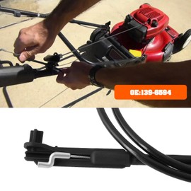 OTOTEC 1PC Mower Brake Line Compatible with Toro 21462 21464 21465 21466 21466T 21468 2147 OE 139-6594 Total Length 148cm Black