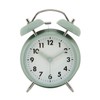 Fuji Boeki Table Clock, Pale Blue, Width 4.6 x Depth