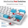 Fogruaden Wired 60% Percent Mechanical Keyboard RGB Gaming Keyboard 60