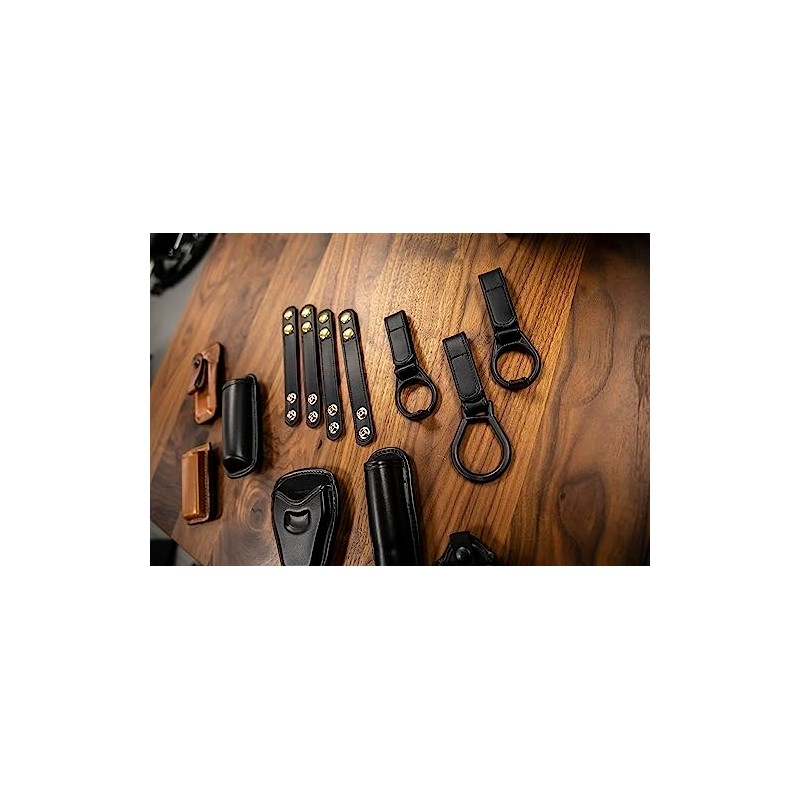 Bianchi Model 090 Open Top Handcuff Case, Plain Black