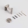 GERZWY Bathroom Coat Hook SUS 304 Stainless Steel Single Towel/Robe