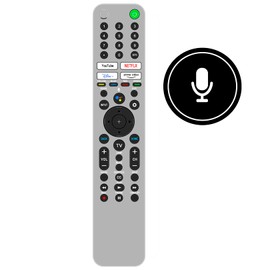 RMF-TX621U Voice Replacement Remote Control Compatible with Sony 4K HDR OLED Smart Google TV XR-55A90J XR-75Z9J XR-85Z9J XR-65A90J XR-83A90J XR55A90J XR75Z9J XR85Z9J XR65A90J XR83A90J