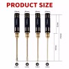Buddy RC Phillips-Head Screwdriver Set Titanium Nitride Coated Repair Tools