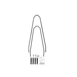 SKS GERMANY Unisex - Adult U-Stay Kit VELO42 URBAN & VELO47 Trekking for Suntour Forks with Eyelets Replacement Part, Plain, One Size