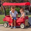 Step2 All Around Canopy Wagon, Kids Ride On Toy, Stroller