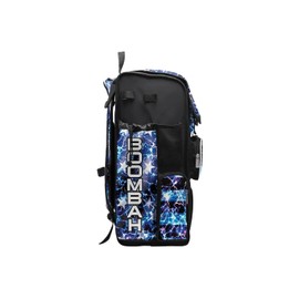 Boombah Superpack Bat Bag - Backpack Version (no wheels) - Holds 4 Bats - USA Banner Black/Royal Blue/White