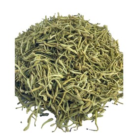 Premium Honeysuckle Flowers - Jin Yin Hua - Lonicera japonica - Extremely Fresh - Newest Harvest - 1 Pound - Sweet and Highly Aromatic