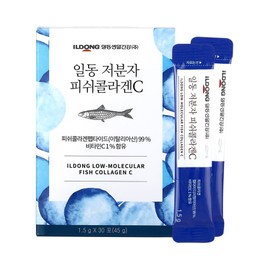 Ildong Life Health Low Molecular Fish Collagen C 30 Sachets / 일동생활건강 일동 저분자 피쉬콜라겐C 30포
