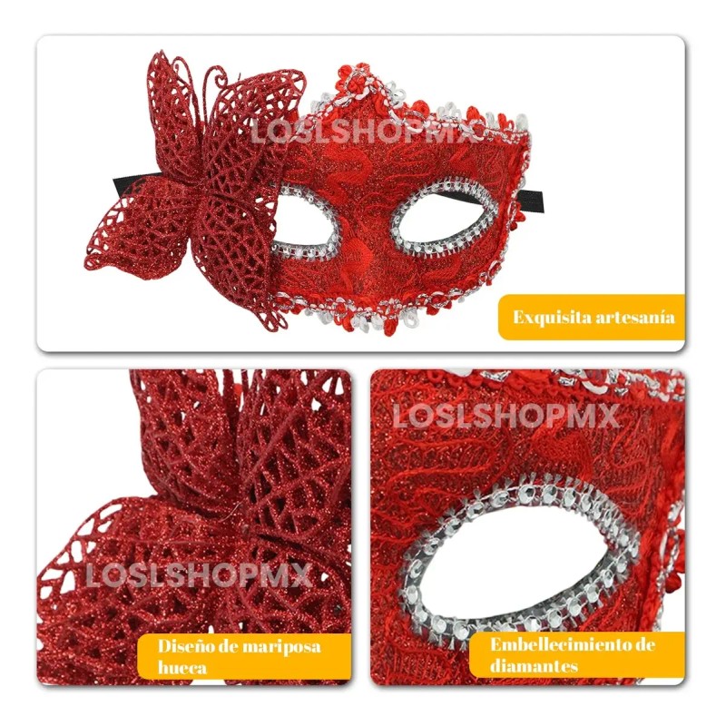 2 Antifaz Fiesta Mascaras Halloween Pareja Carnaval Cosplay