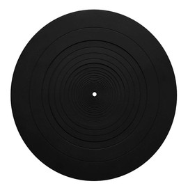 lyqdxd Black Anti-Slip Rubber Mat for Turntable/Phonograph/Record Players 3MM