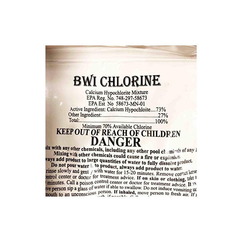 Better Water Industries C21044 Chlorine Pellets