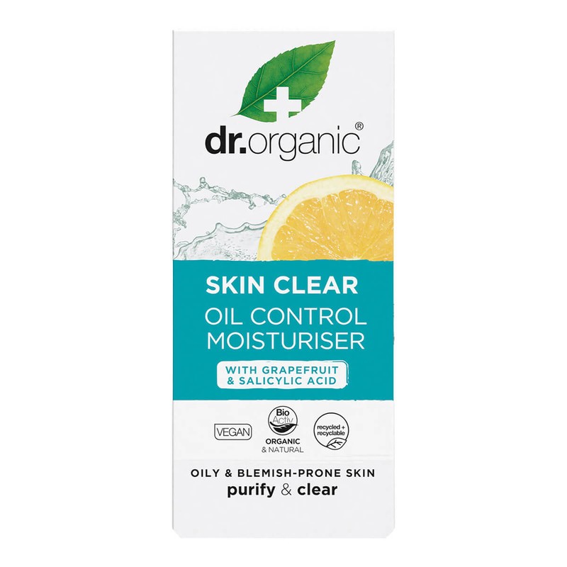 Dr Organic Skin Clear Oil Control Moisturiser, 50ml