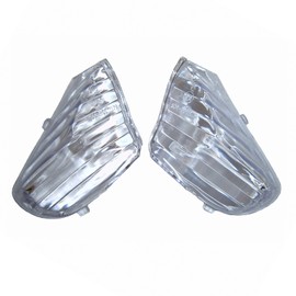 2EXTREME Rear Light / Rear Light > Indicator Lens Set Clear / White for 4-Stroke China Scooter for Rex Baotian Benzhou Yiying Jinlun Jack Fox Flex Tech Saro Znen Jmstar etc.