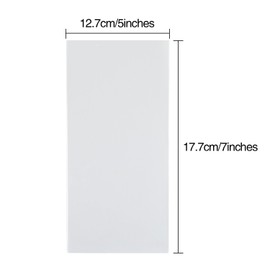 200 Pack 5 by 7 Inches Clear Treat Bags Plastic Cello Bags OPP Cellophane Bag for Bakery, Candy, Soap, Cookie and Valentine Gifts