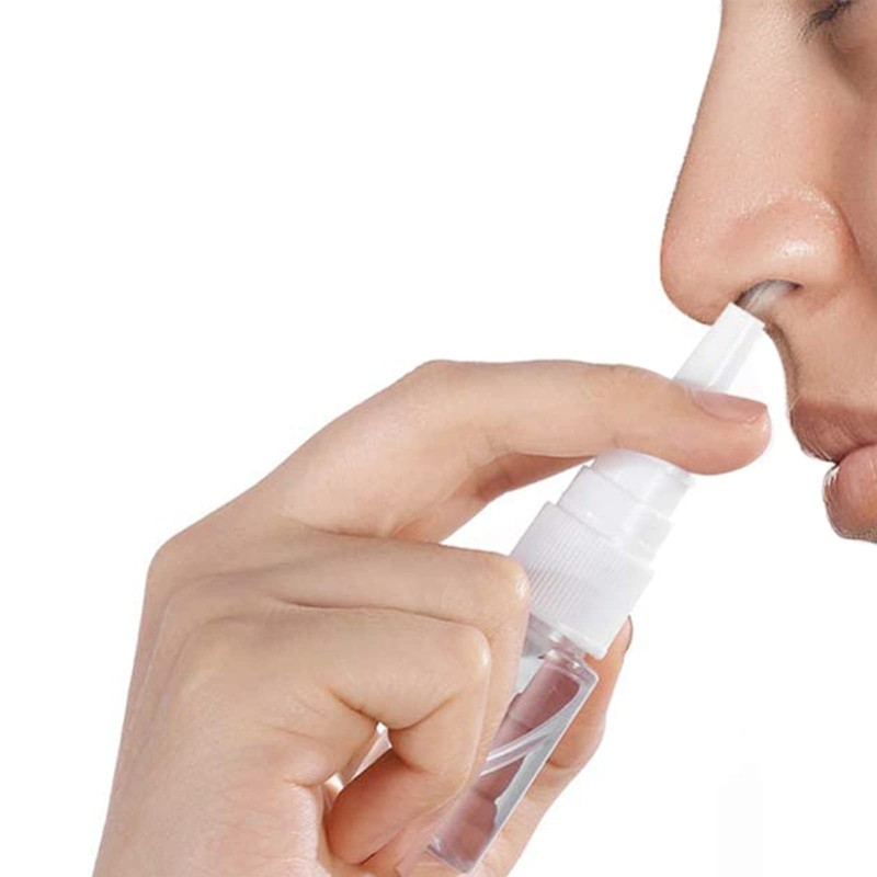 Medsuo 3pcs 10ml Nasal Spray Bottles Mist Spray Bottle Clear
