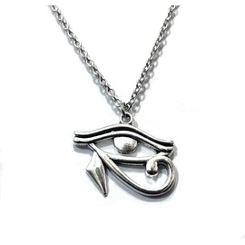 Jewelry tycoon Eye Of Horus Necklace Egyptian Goddess Third Eye Protection Amulet Ancient Eye of Ra Necklace All Seeing Eye Evil Eye Jewelry