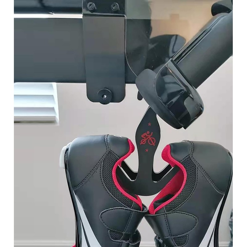 Shoes Hangers Compatible with Peloton Original Bike & Bike+, Matte