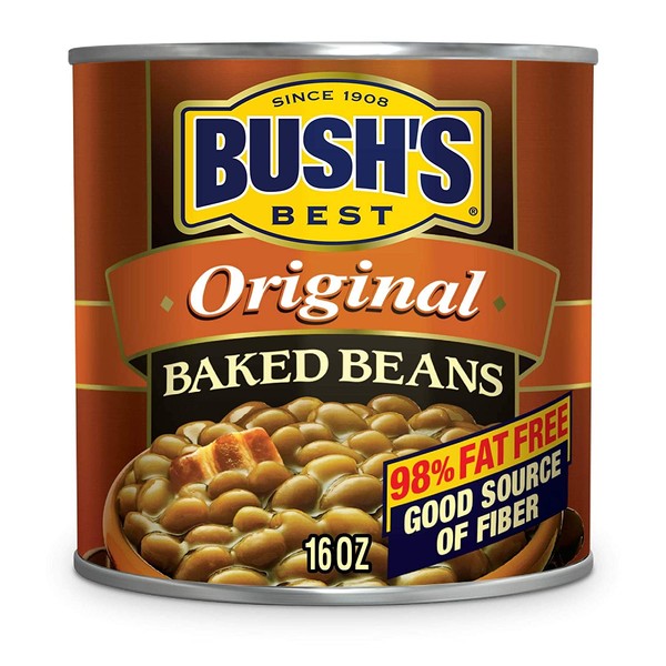 BUSH'S BEST Canned Original Baked Beans (Pack of 12), Source