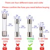 BOJACK 12 Values 120 pcs Fast Blow Glass Fuses Assortment