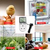 Thermostat Outlet Socket Digital Temperature Controller with 1.7m Sensor Heating