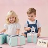 KYODOLED Cash Box with Combination Lock Safe Metal Money Box