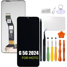 Replacement for Motorola Moto G 5G 2024 LCD Screen for Moto XT2417-1 XT2417 LCD Display Touch Screen Digitizer Assembly with Repair kit
