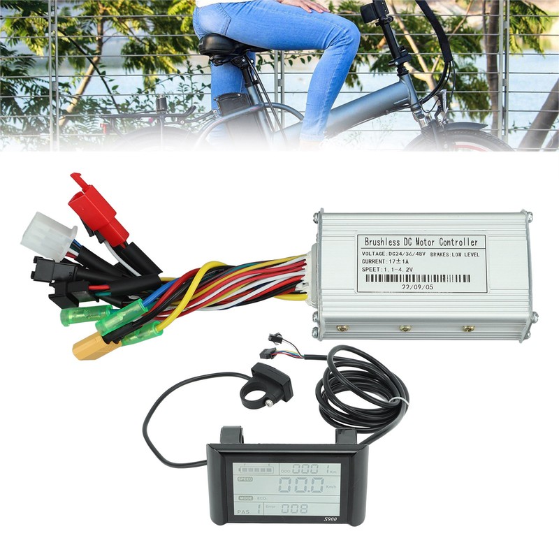 Electric Bicycle Brushless Controller Kit 3 Mode Sine Wave Scotter