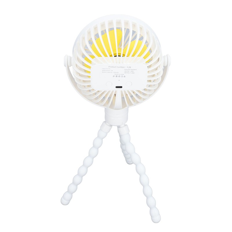 Outdoor Baby Stroller Fan Portable Handheld Cooling Fan Clip On