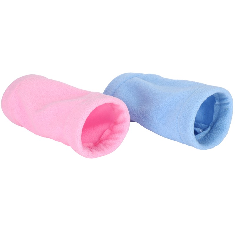 Pet Tunnel Soft Flannel 1 Way Tunnel for Hamster Little