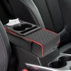 Universal Car Armrest Box, PU Leather Centre Console Pad with