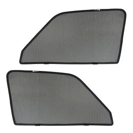 CGP 2 Pcs Car Front Side Window Mesh Curtain Sunshade for Land Cruiser 250 Driver Passenger Seat CGP-HN10-T14201-2F