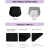 POKARLA POKARLA High Absorbency Cotton Leakproof Period Underwear for Women,