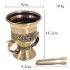 BEYLAB Frankincense Resin Incense Burner, Incense Censer, Bakhoor Burner, Charcoal