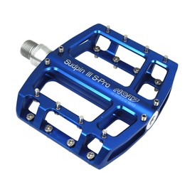 NC 17 Sudpin III S-Pro Aluminum Platform Pedals / Bicycle pedals MTB and BMX / optimized for Dirt and Freeride style / reduced height on 15 mm