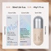 Liquid Foundation Makeup Medium Coverage, Lightweight Flawless Finish Foundation, Improves