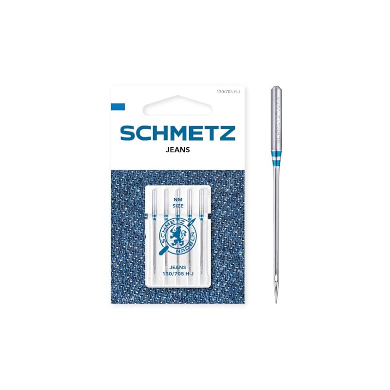 SCHMETZ | 5 Sewing Machine Needles | Jeans | 130/705